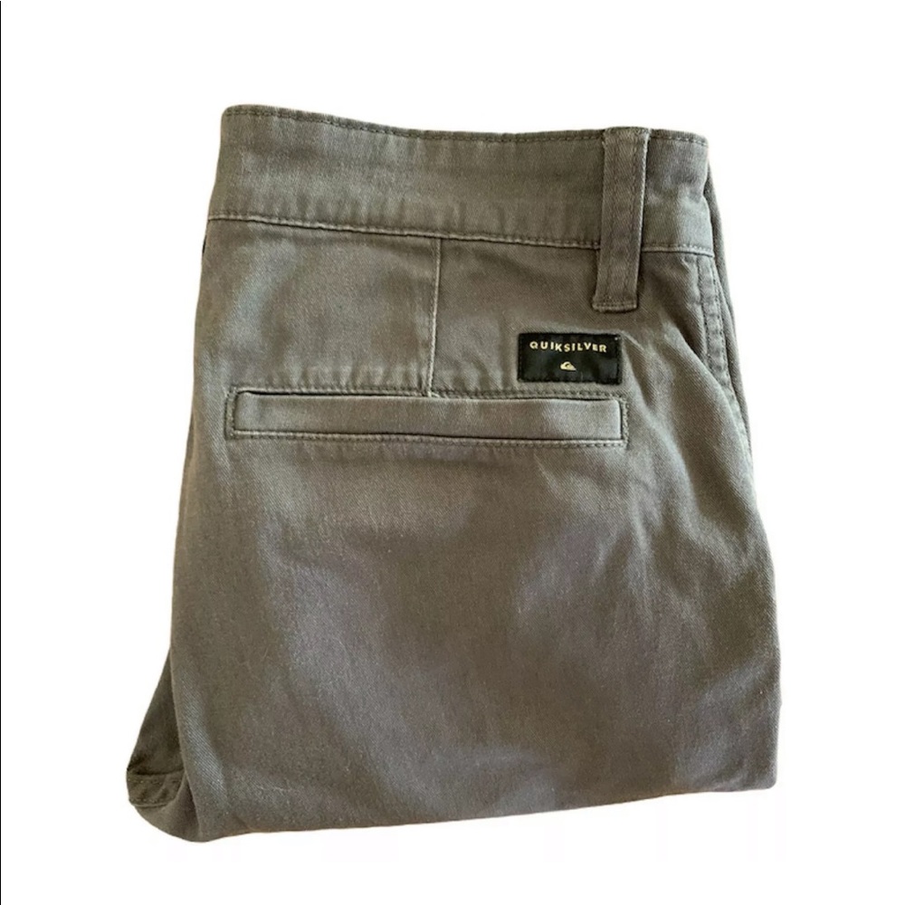 Quicksilver Docker Pants Khaki Size 28 Mens